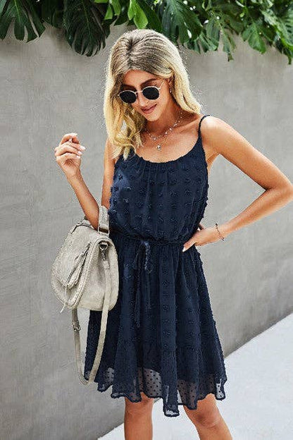 Ruffle Sleeveless Summer Dress | Dress - Women's | 2023, above the knee, Dress, LK, New Arrivals | Elings