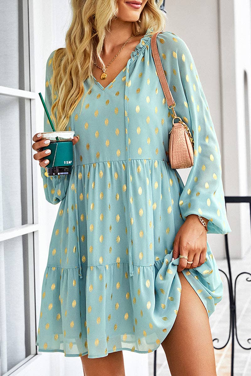 Polka Dot Ruffled Blouse | Dress - Women's | 2024, Sale | Elings